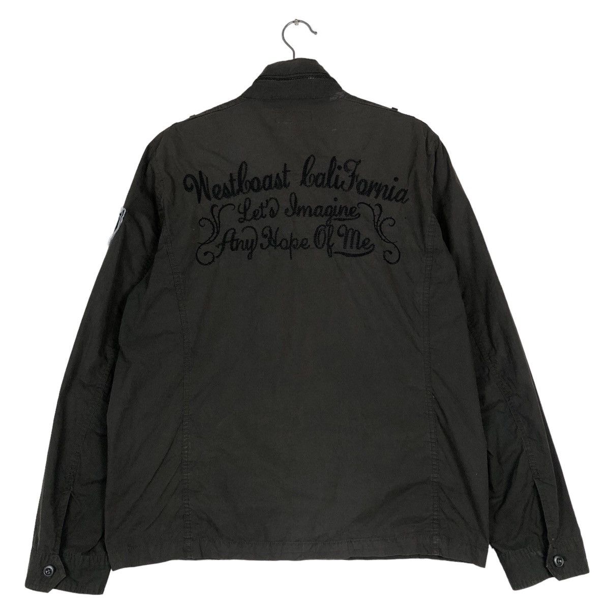 Hysteric Glamour 🔥Work Shirt Jacket Famock Japan Punk Style Chrome Hearts Size US L / EU 52-54 / 3 - 8 Thumbnail