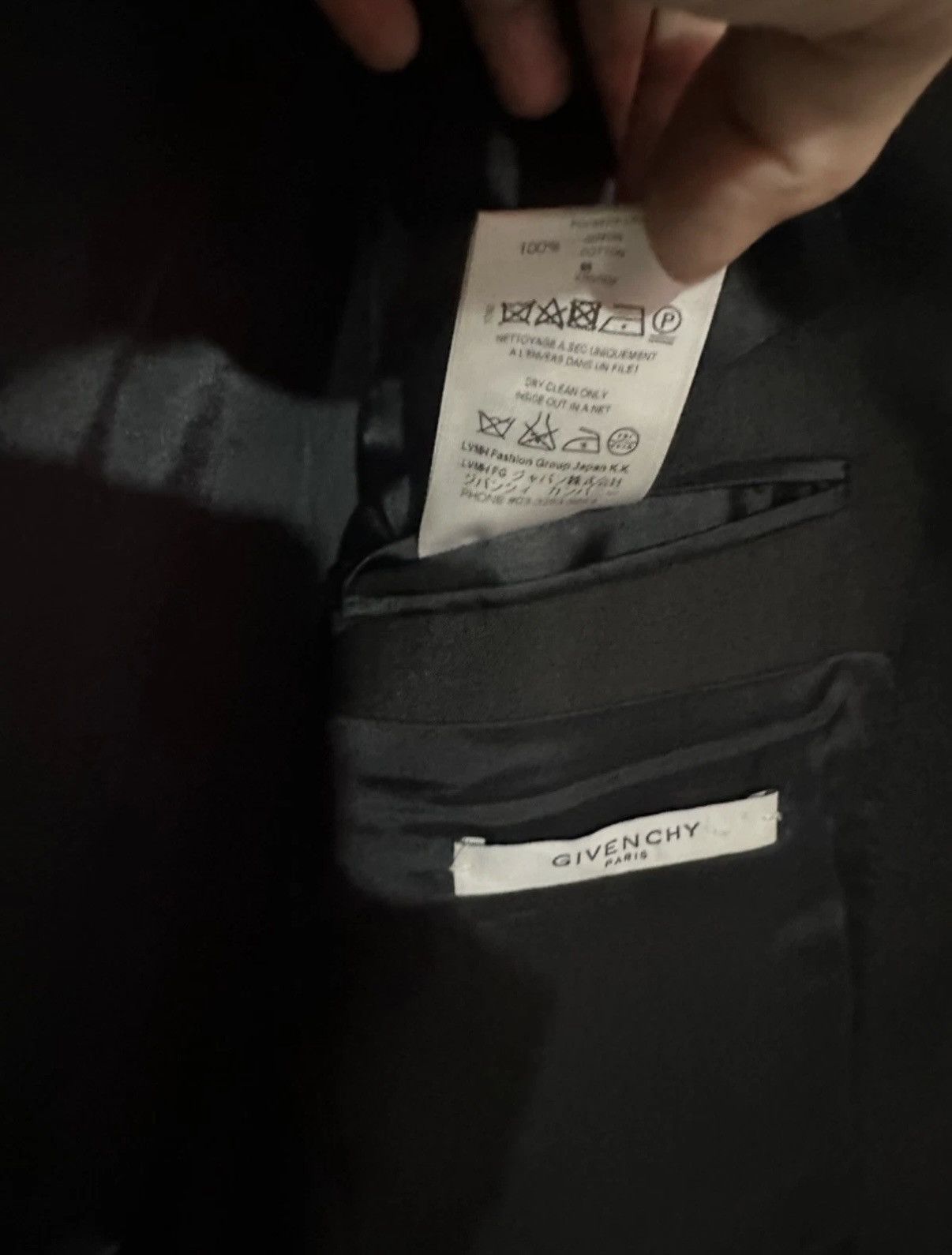 Givenchy Givenchy Leather Collar Blazer Ricardo Tisci Size 50R - 6 Thumbnail