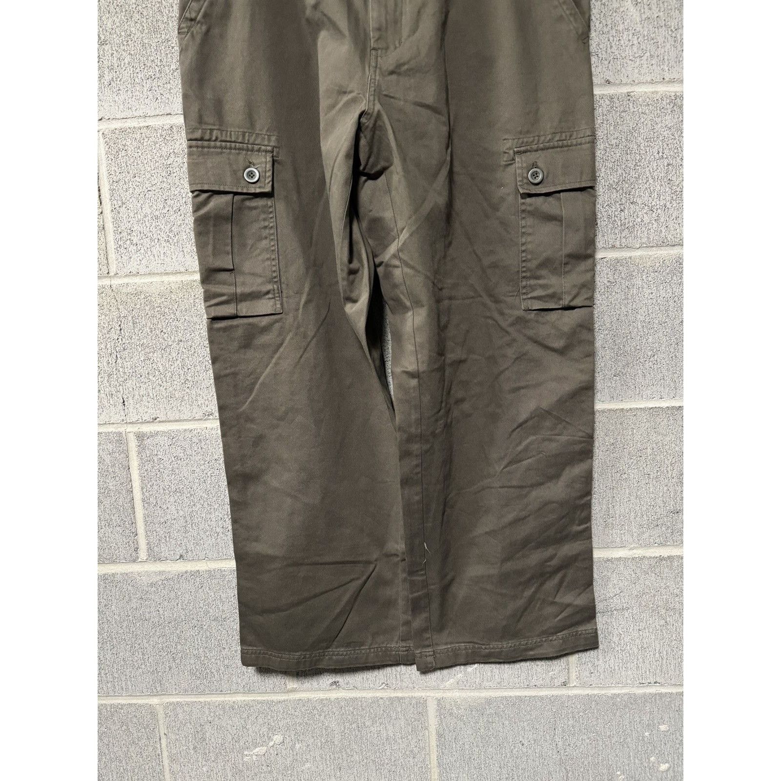 Vintage Vintage Y2K Arizona Baggy Green Cargo Pants Size US 36 / EU 52 - 8 Thumbnail