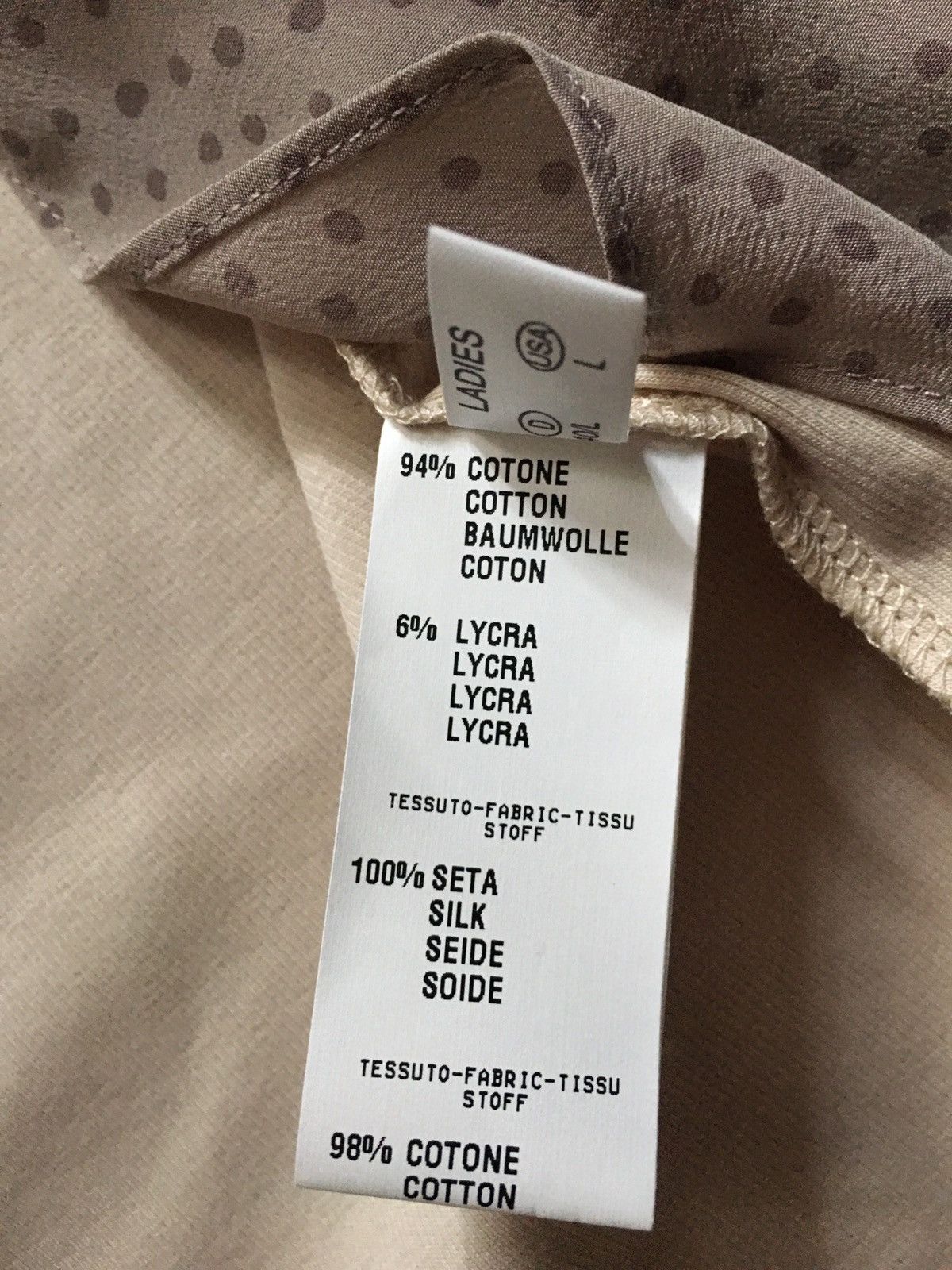 Fabiana Filippi Fabiana Filippi Cotton Silk Designer Blouse Size L EU40 Size L / US 10 / IT 46 - 13 Thumbnail