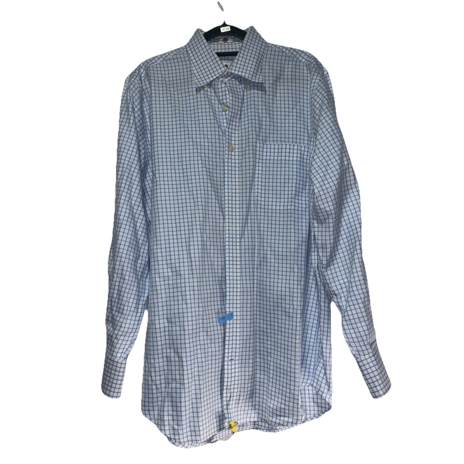 Peter Millar Peter Millar Mens Button Up Long Sleeve Dress Shirt- Size M Size US M / EU 48-50 / 2 - 1 Thumbnail