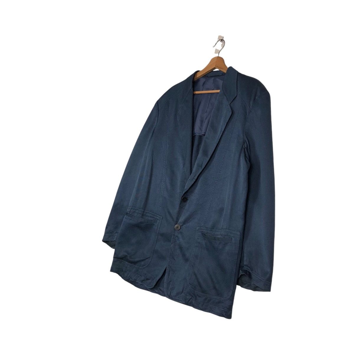 Japanese Brand 📌Vintage Lanvin Paris Chore Casual Coats Double Breast Size US M / EU 48-50 / 2 - 3 Thumbnail
