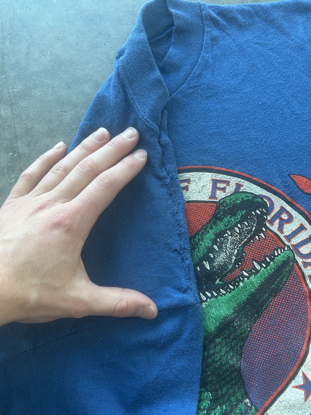 Vintage Vintage 80s University of Florida Gators Graphic Tee Size US M / EU 48-50 / 2 - 7 Thumbnail