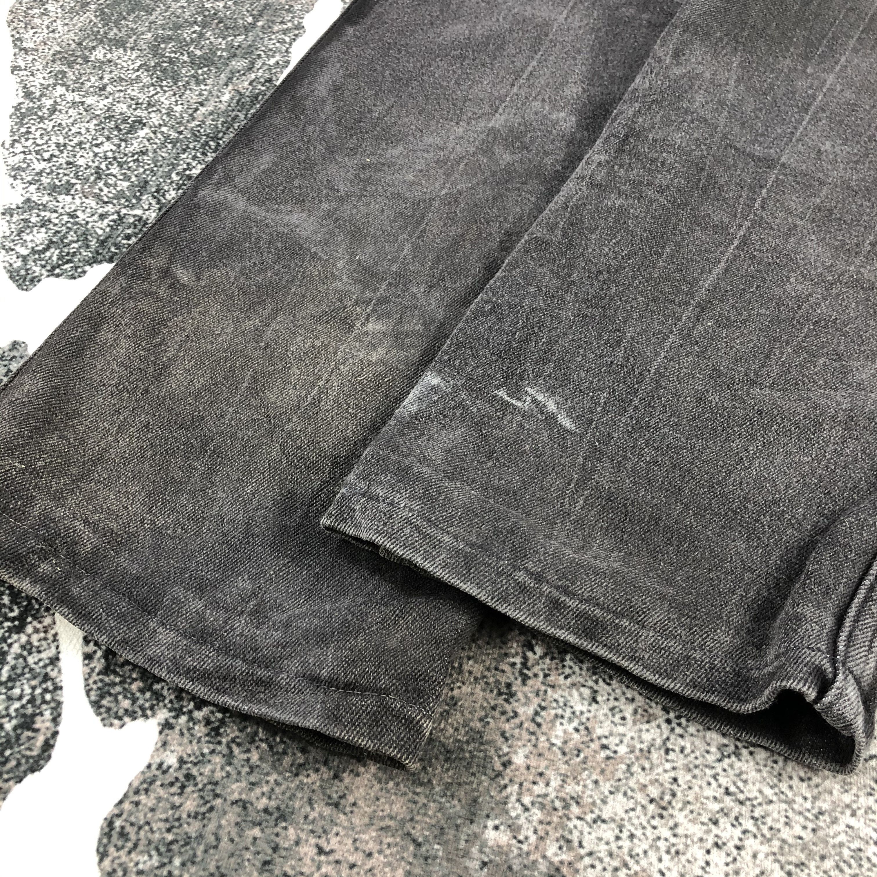 Vintage Vintage 80s Wrangler Jeans Faded Black Denim KJ1084 Size US 28 / EU 44 - 6 Thumbnail