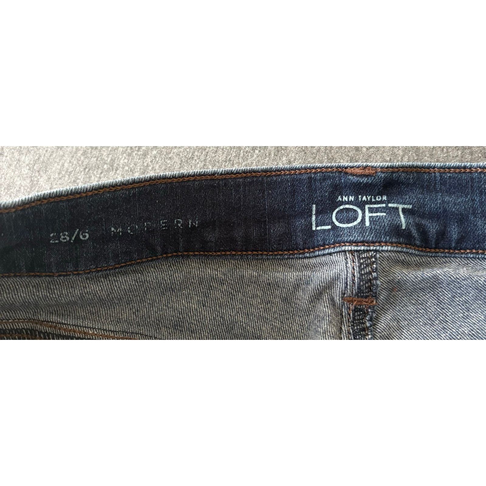 Other Ann Taylor LOFT | Women's Denim Jean Capris Modern | 28/6 Size 28" / US 6 / IT 42 - 3 Thumbnail