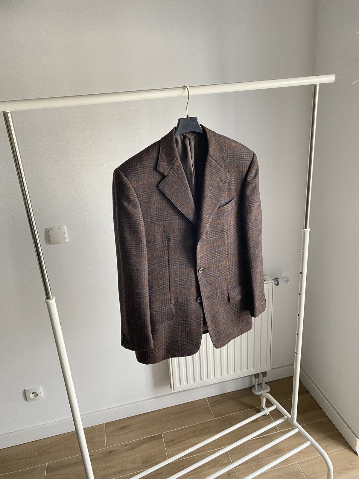 Luigi Bianchi Luigi Bianchi 100% Wool Checkered Blazer Size 42R - 4 Thumbnail