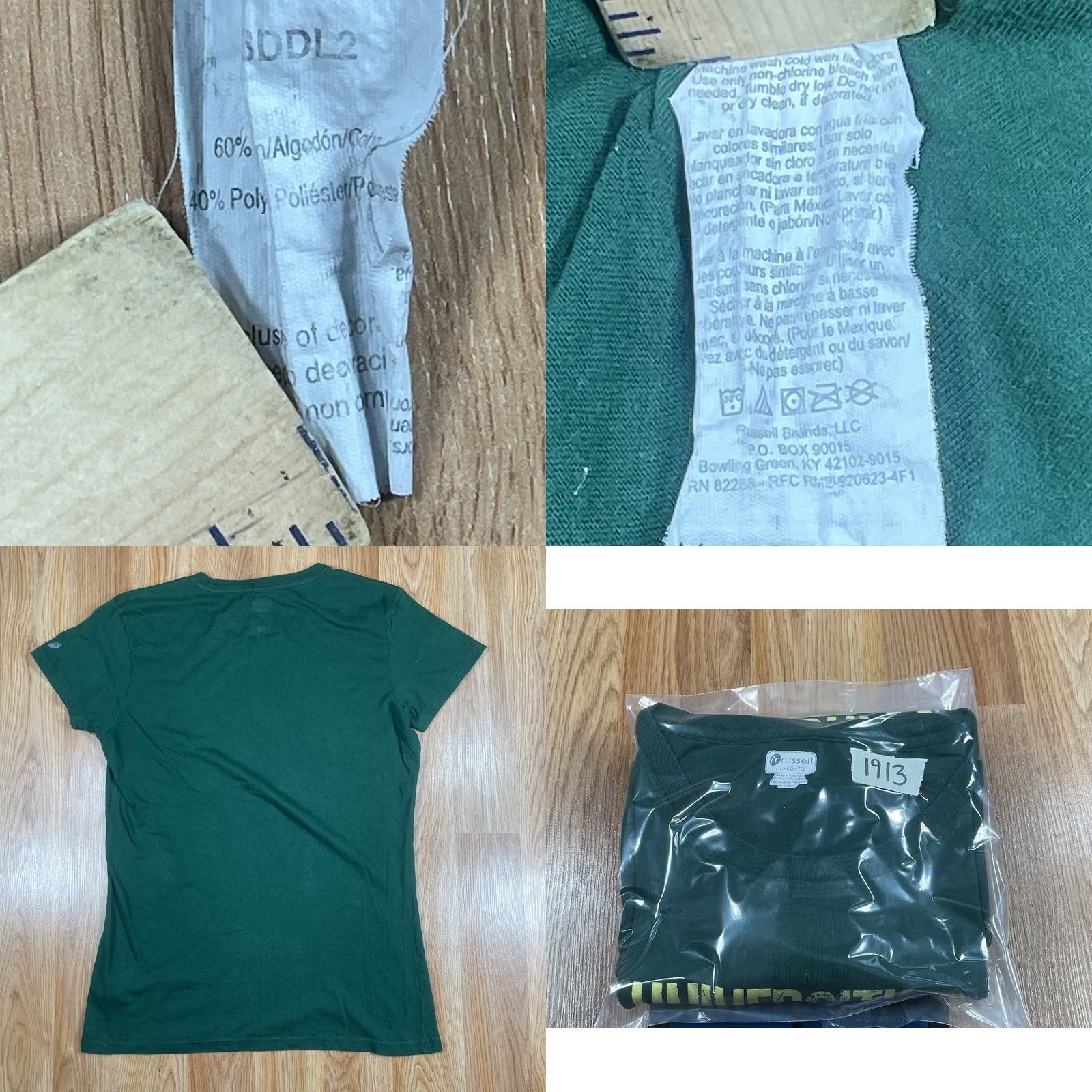 Vintage Russel University Of Vermont Catamounts Printed T-Shirt Women XL Extra Large Size XL / US 12-14 / IT 48-50 - 8 Thumbnail