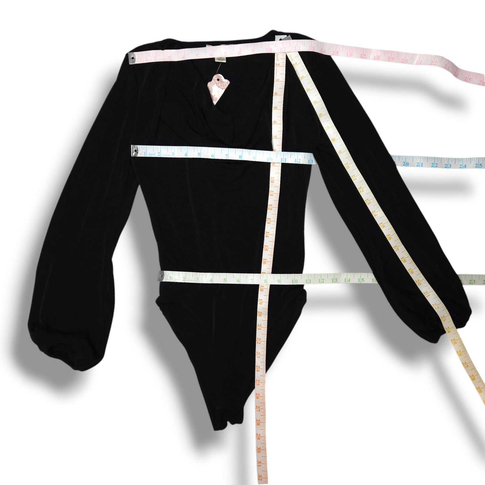 Other NWT Band of the Free Aggie Black Cowl Neck Bodysuit Sz. XS Size XS / US 0-2 / IT 36-38 - 9 Thumbnail