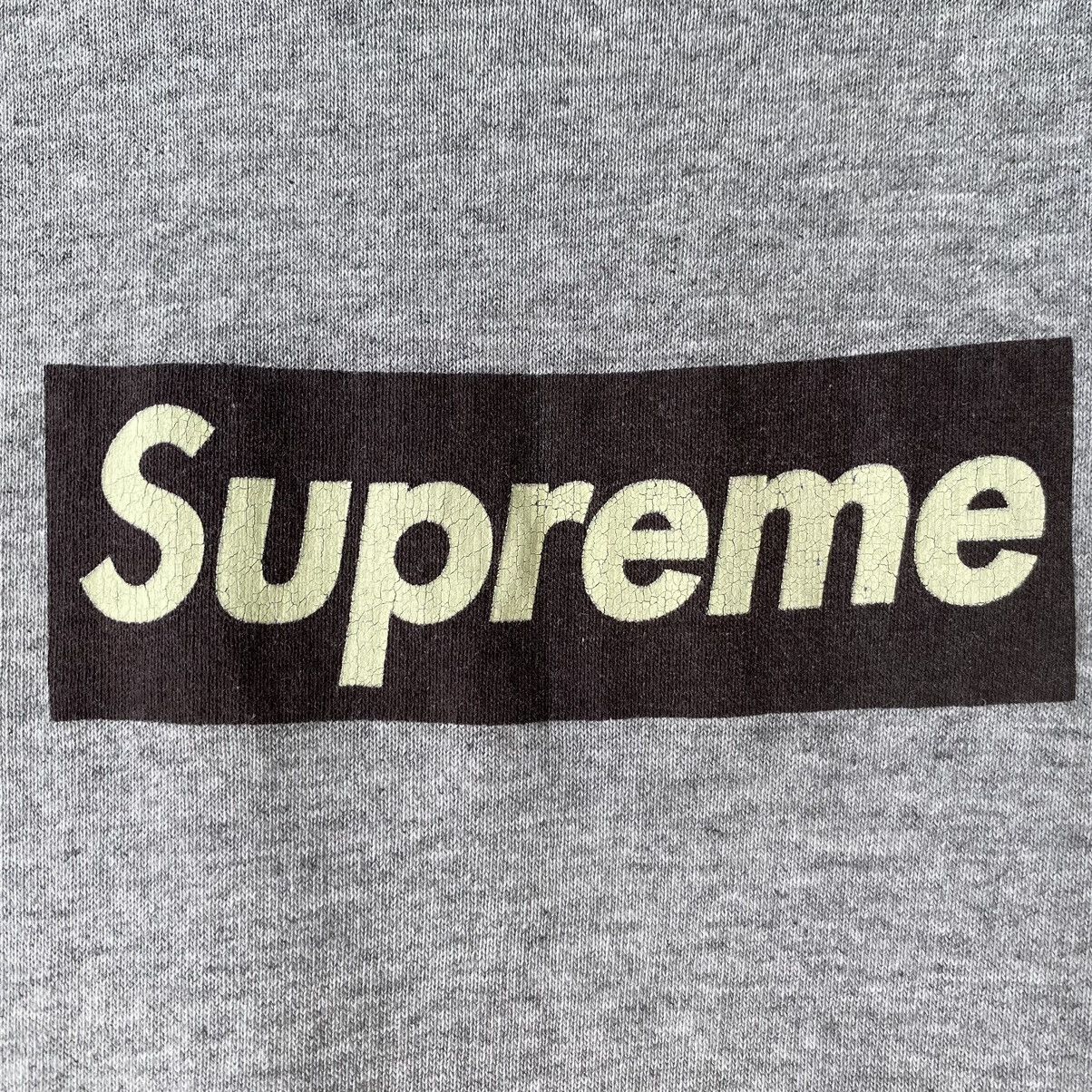 Supreme Vintage Supreme Box Logo OG Grail ERD GRUNGE THRASHED TSHIRT Size US L / EU 52-54 / 3 - 4 Thumbnail