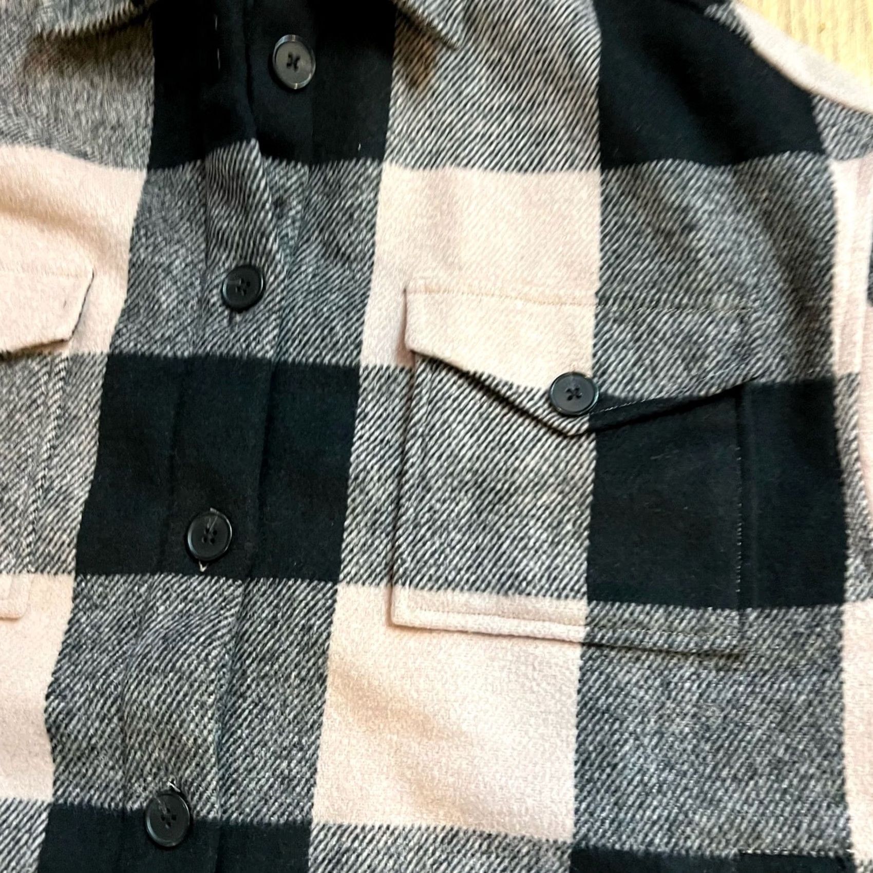 Allsaints VINTAGE AllSaints Jacket Womens 6 Luella Plaid Collared Button Front Lined Small Size M / US 6-8 / IT 42-44 - 2 Thumbnail