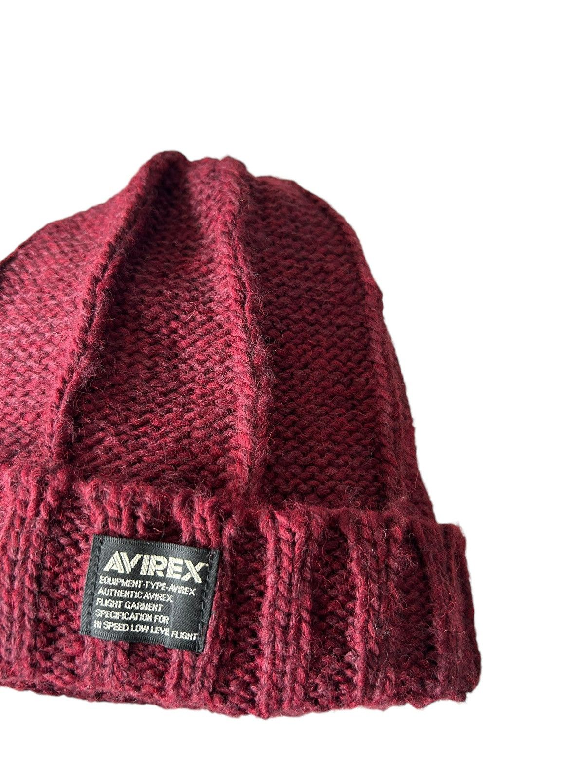 Japanese Brand × Kapital × Vintage Avirex Crochet Knitted Beanie Hats ☠️☠️ Size ONE SIZE - 2 Thumbnail