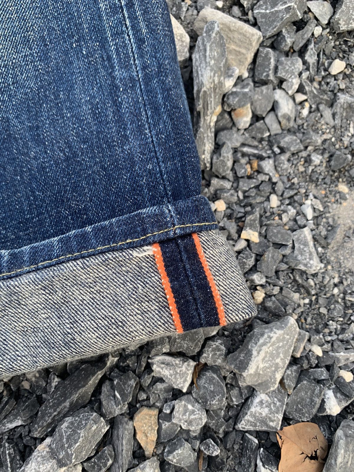 Edwin VINTAGE EDWIN 505ZX SELVEDGE RUSTY JAPANESE DISTRESSED DENIM Size US 32 / EU 48 - 10 Thumbnail