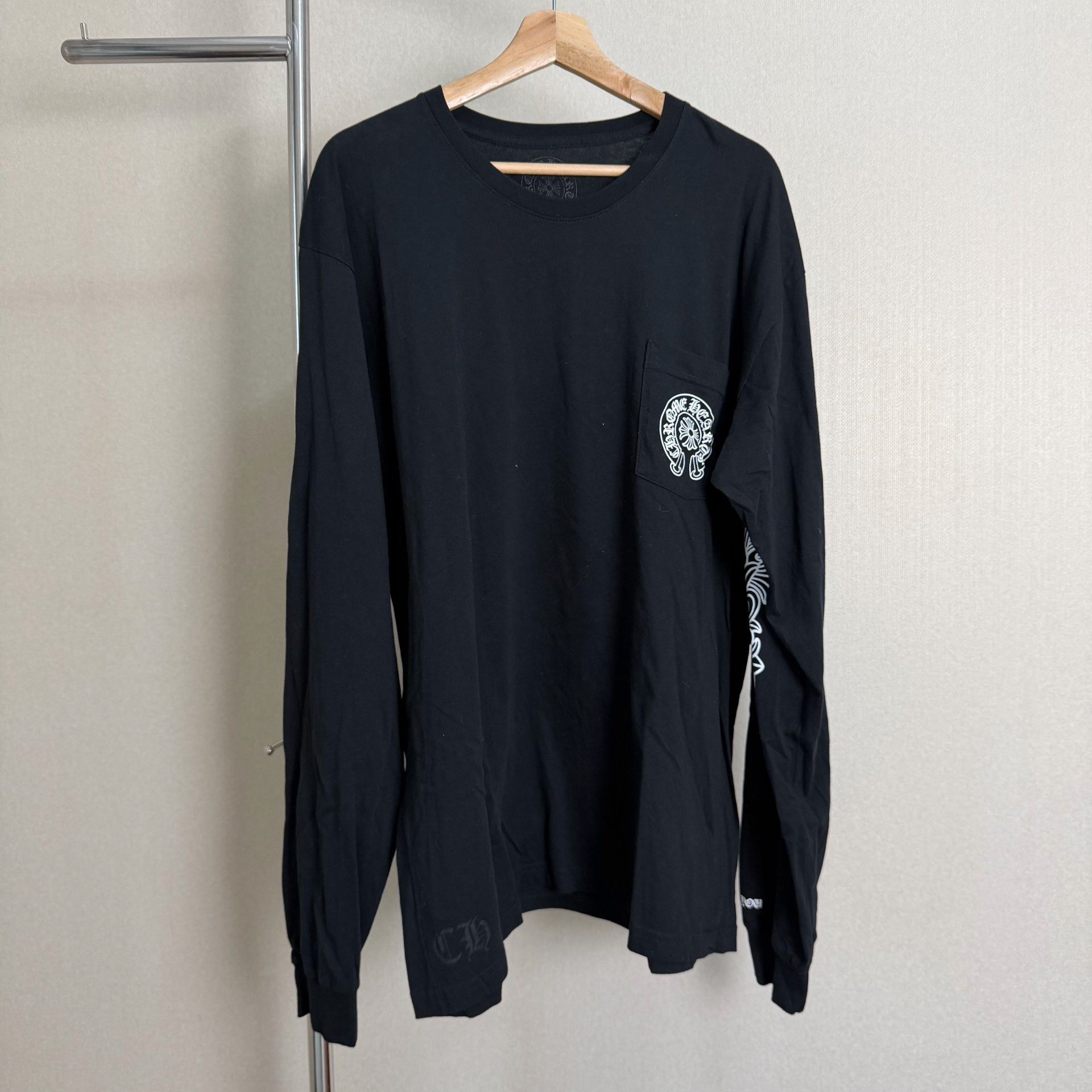Chrome Hearts Chrome Hearts Taipei Excl Horseshoe Floral LS Tee Size US XXL / EU 58 / 5 - 1 Thumbnail