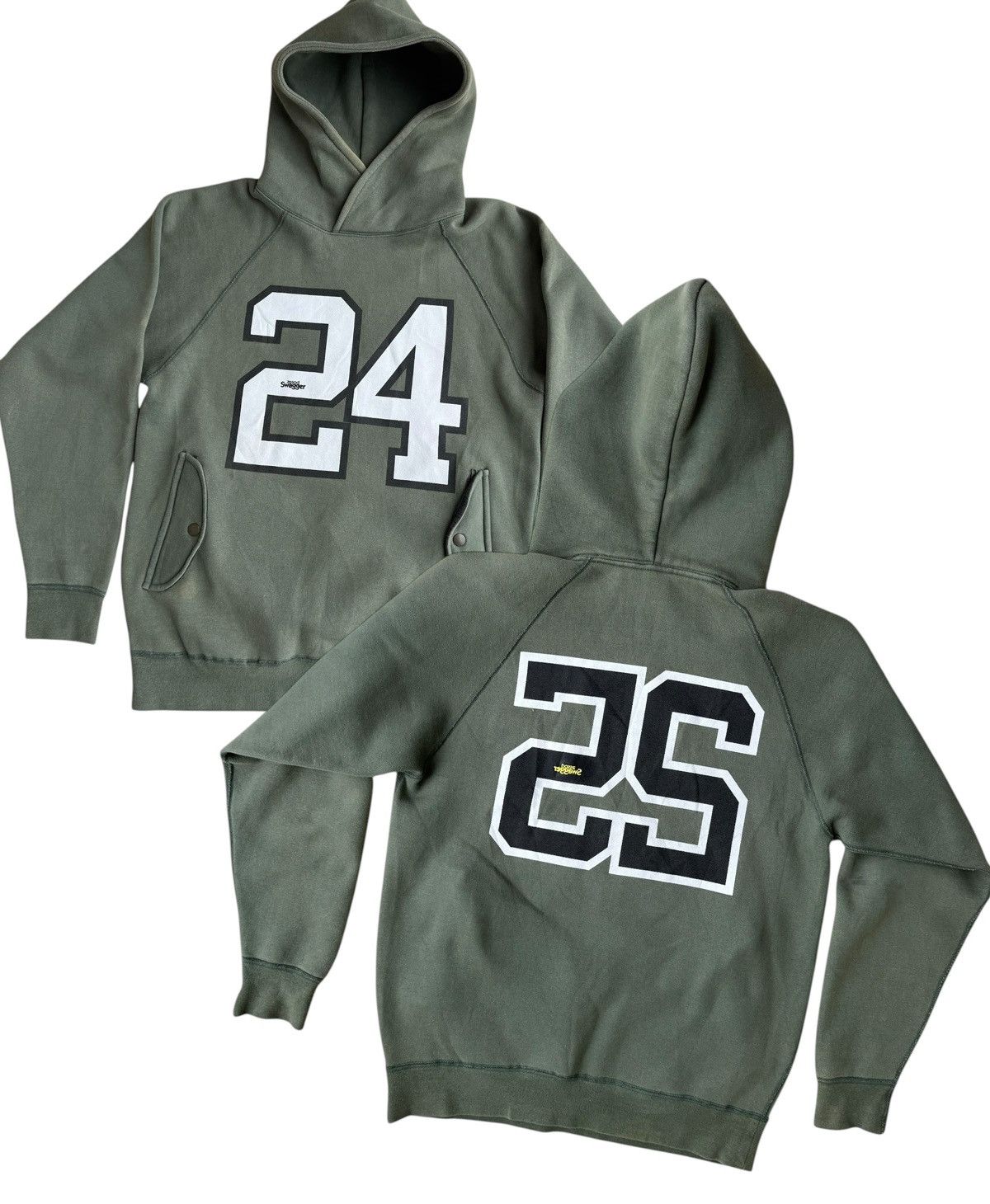 Japanese Brand × Swagger Vintage Japanese Brand Swagger Spellout Number Hoodie Size US M / EU 48-50 / 2 - 1 Thumbnail