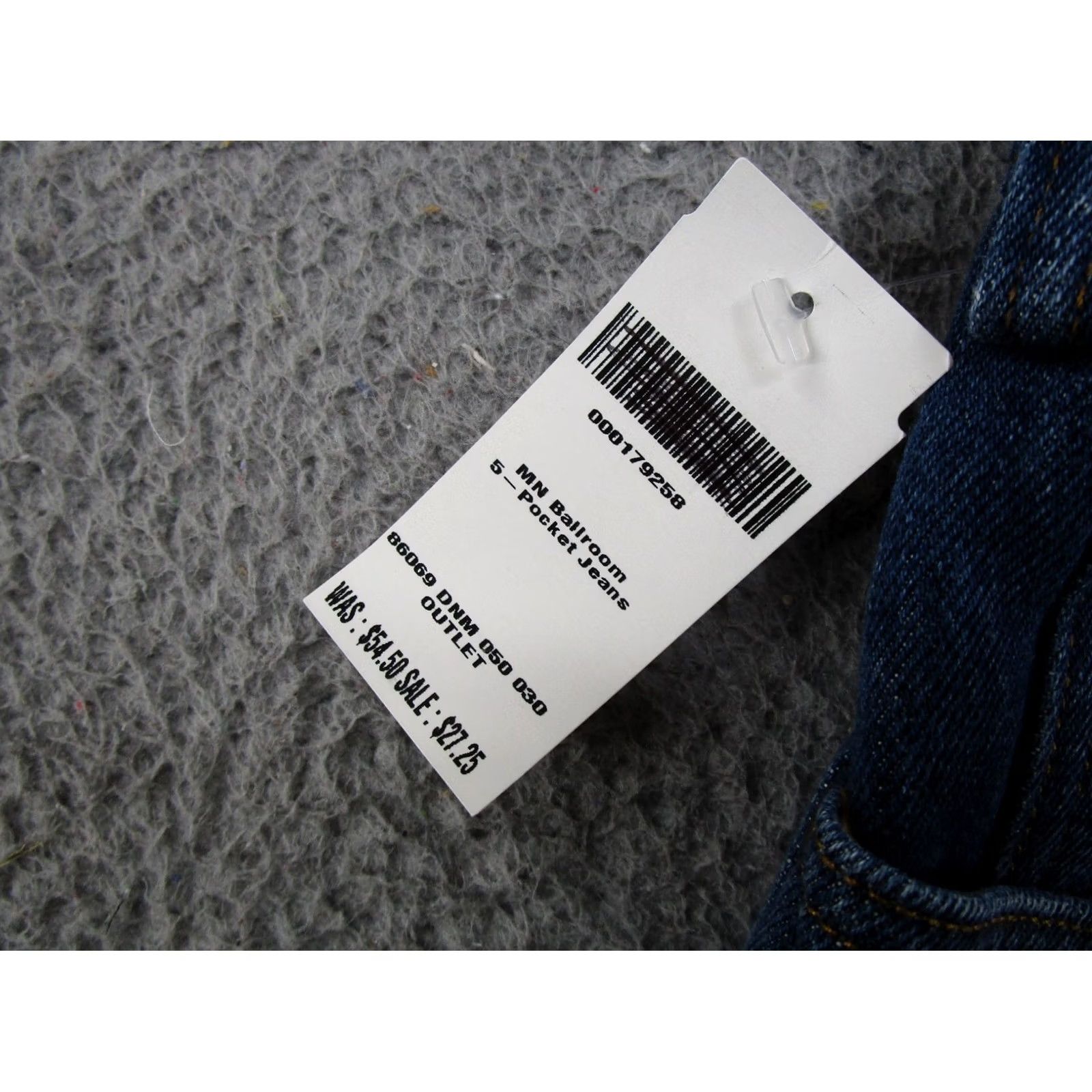 CO Duluth Men Jeans Ballroom 50x30 Relaxed Denim Blue NWT USA 5-Pocket Modern Straight Jeans Mens Size US 34 / EU 50 - 5 Thumbnail