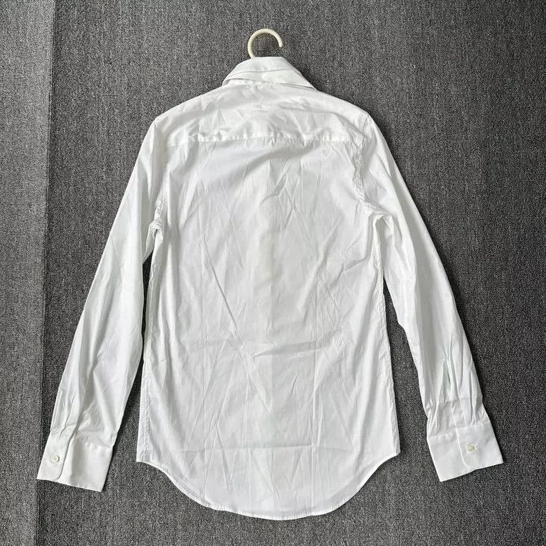 Loewe LOEWE White shirt in solid color Size 4XL / US 24-26 - 2 Thumbnail