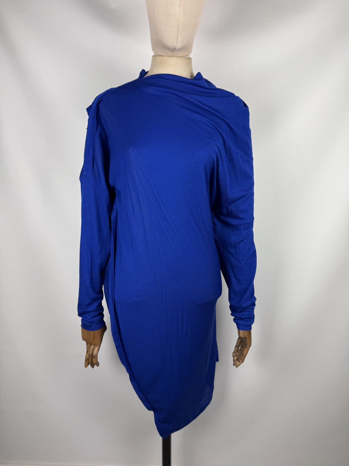 Maison Margiela BNWT! Maison Margiela Wool / Silk Assymetrical Sweater Dress Size S / US 4 / IT 40 - 3 Thumbnail