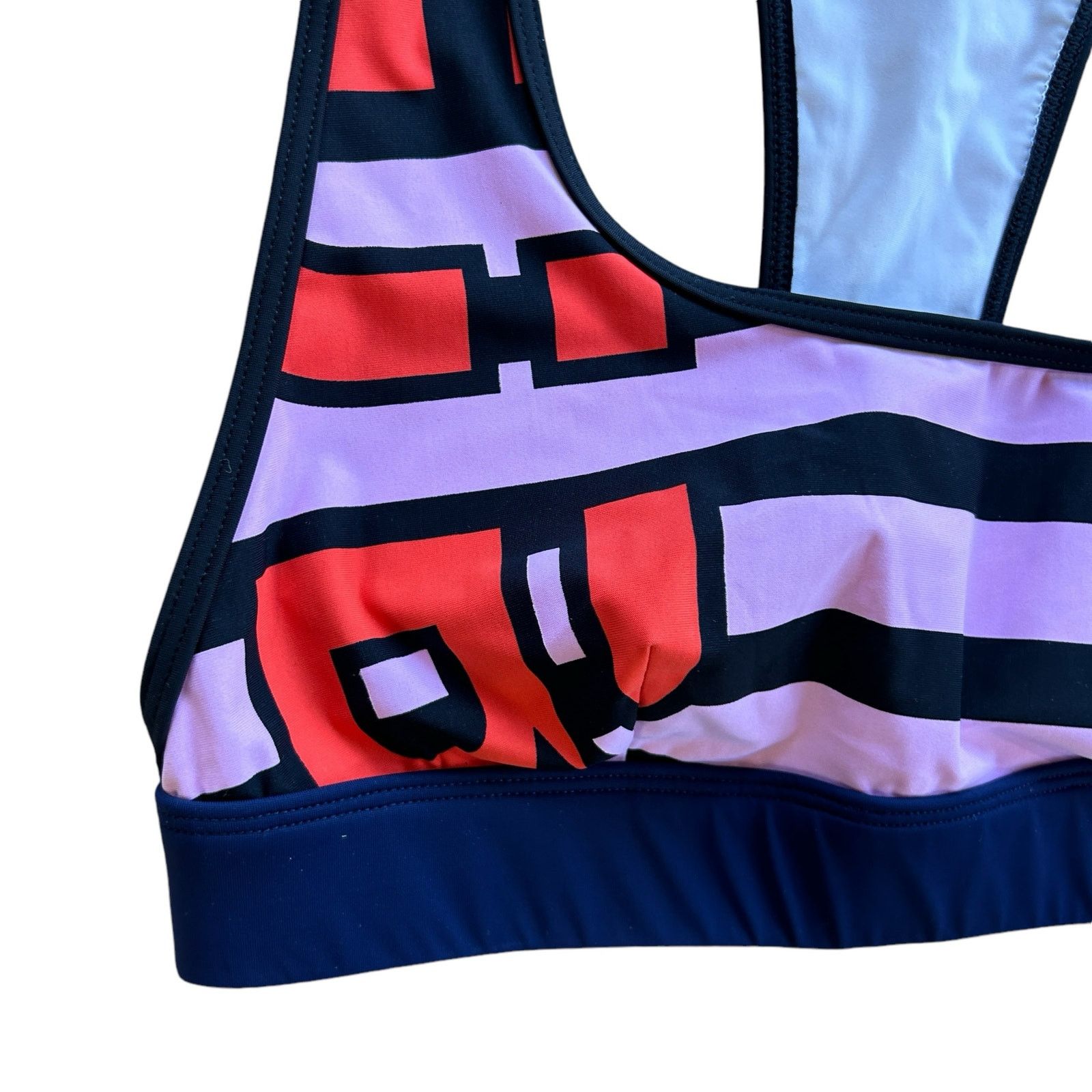 P.E Nation P.E Nation Sports Bra Small Black Pink Athleisure Activewear Size S / US 4 / IT 40 - 3 Thumbnail