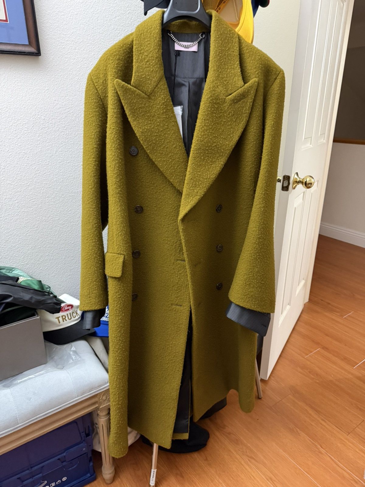 Martine Rose AW 24 Martine Rose double breasted shirt overcoat Size US S / EU 44-46 / 1 - 4 Thumbnail