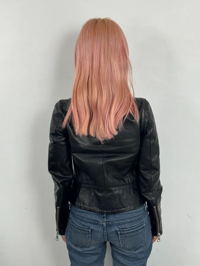 Maison Margiela SS2005 Maison Martin Margiela Black 5 Zip Biker Leather Jacket Size S / US 4 / IT 40 - 3 Thumbnail