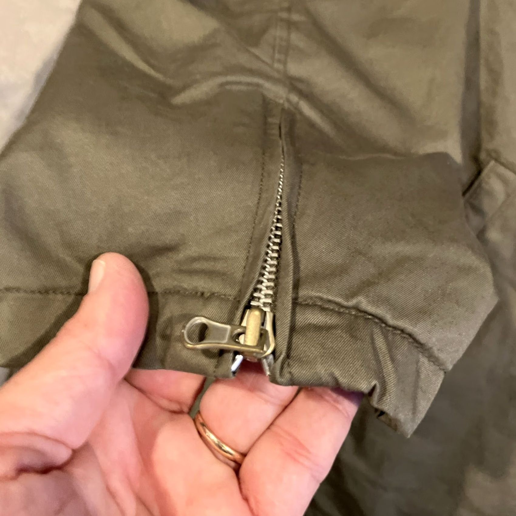 Orvis Orvis Jacket XL Olive Green Insulated Cotton Barn Coat / Chore Jacket Mens Regular Pockets Lined Canvas Winter Fall Spring Hunting Walking Size US XL / EU 56 / 4 - 3 Thumbnail