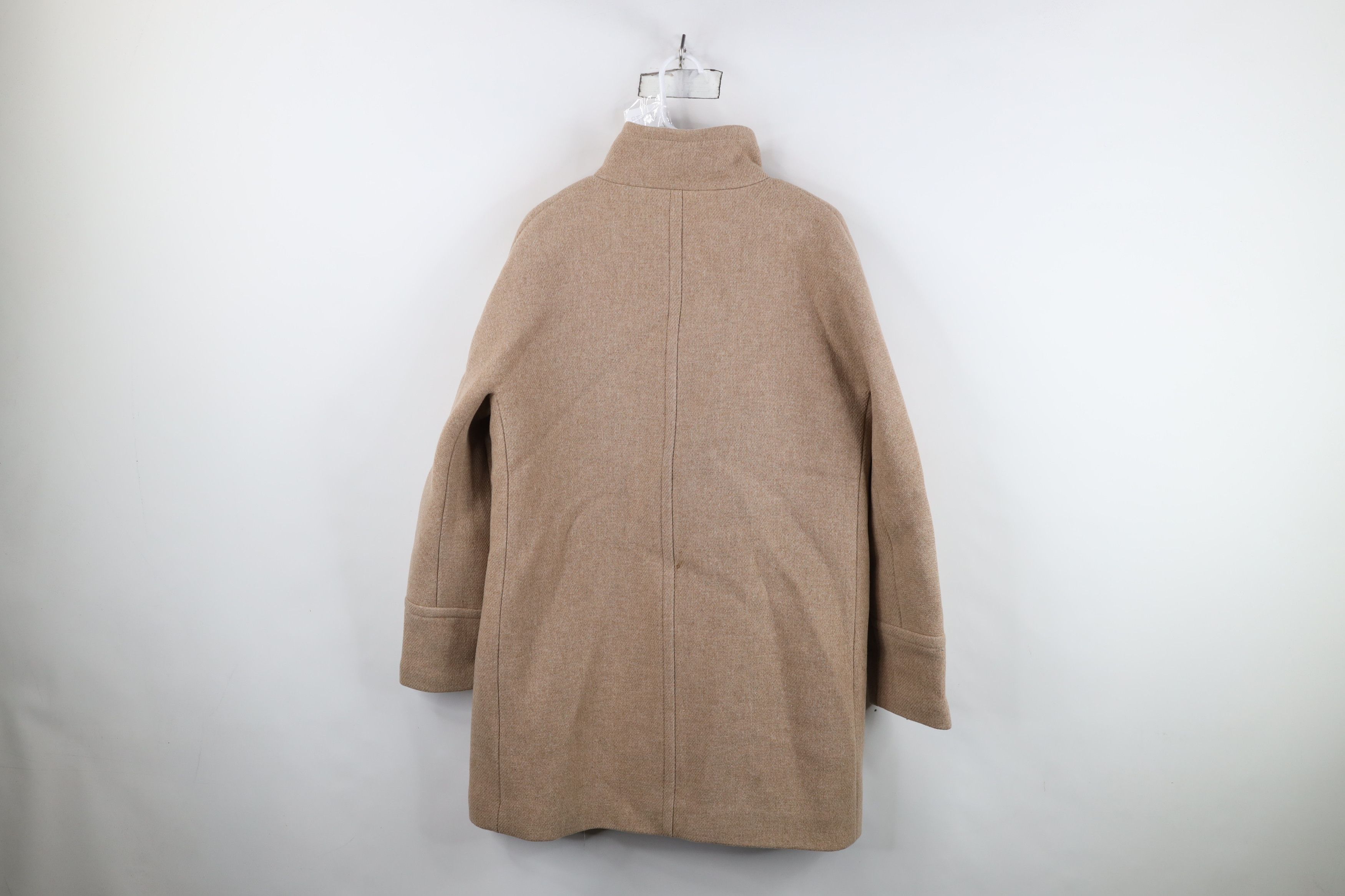 J.Crew J Crew Cloth Nello Gori Cocoon Wool Coat Jacket Beige Size XL / US 12-14 / IT 48-50 - 12 Thumbnail