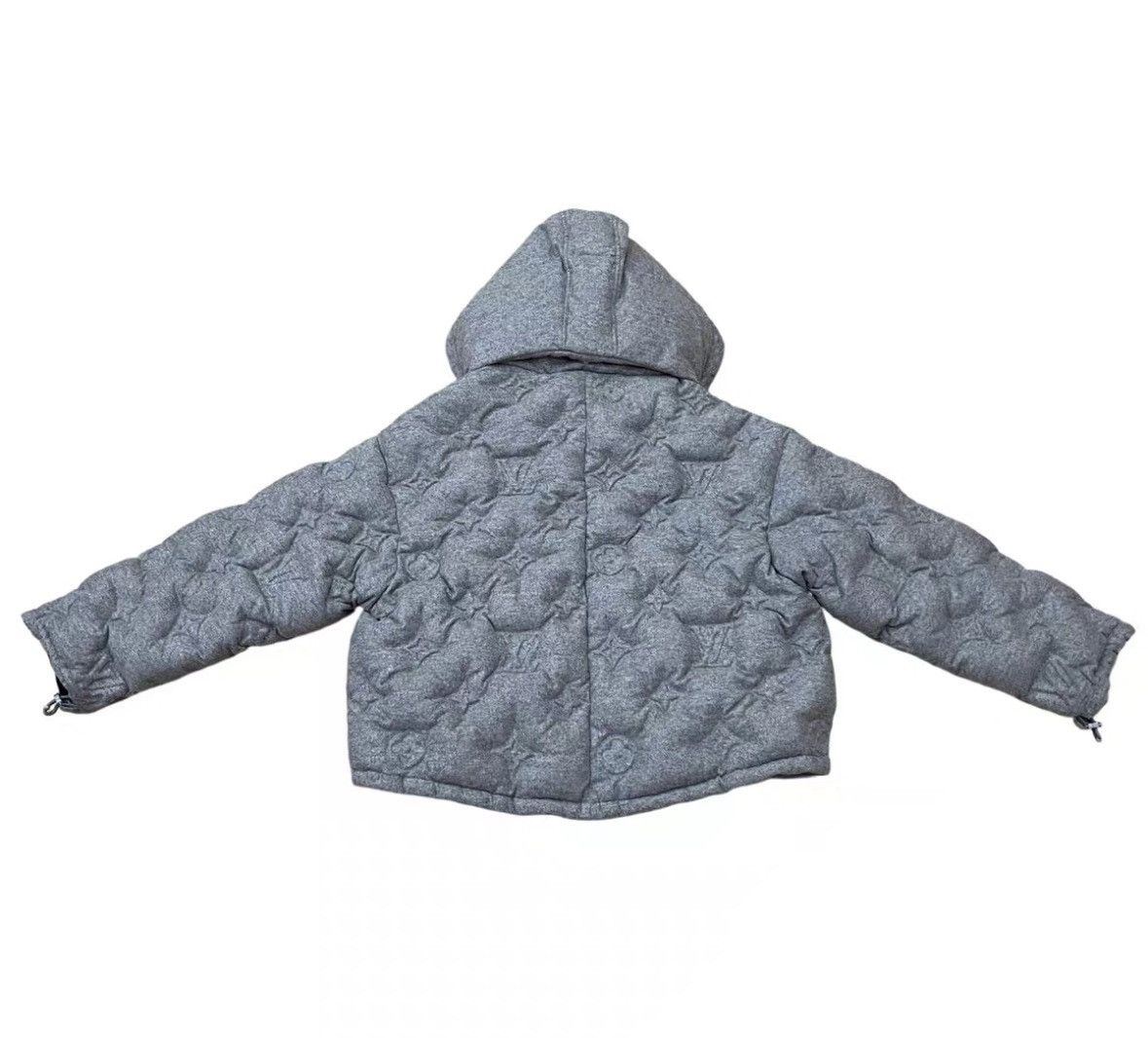 Louis Vuitton Louis Vuitton Gray Quilted Zip Jacket. Size US M / EU 48-50 / 2 - 2 Thumbnail