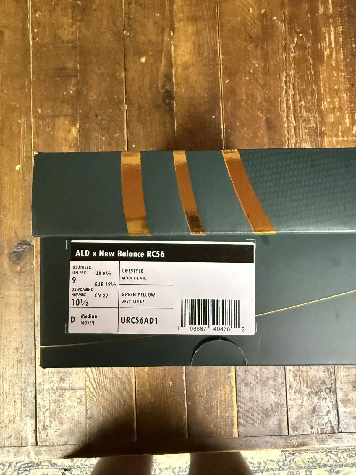 Aime Leon Dore × New Balance URC56AD1 “Green & Yellow” Size US 9 / EU 42 - 8 Thumbnail