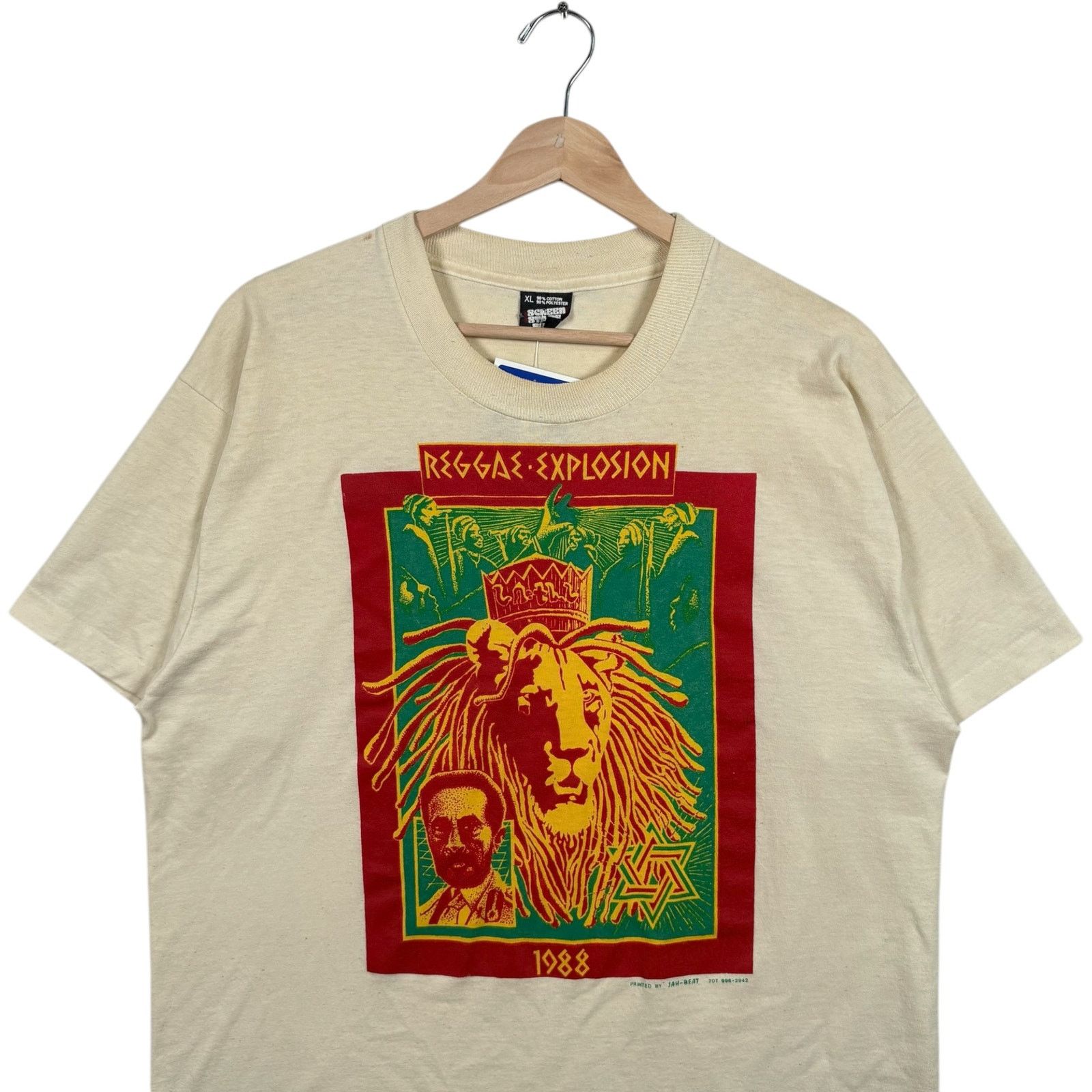 Other Vintage Reggae Explosion Tee 1988 XL Size US XL / EU 56 / 4 - 2 Thumbnail
