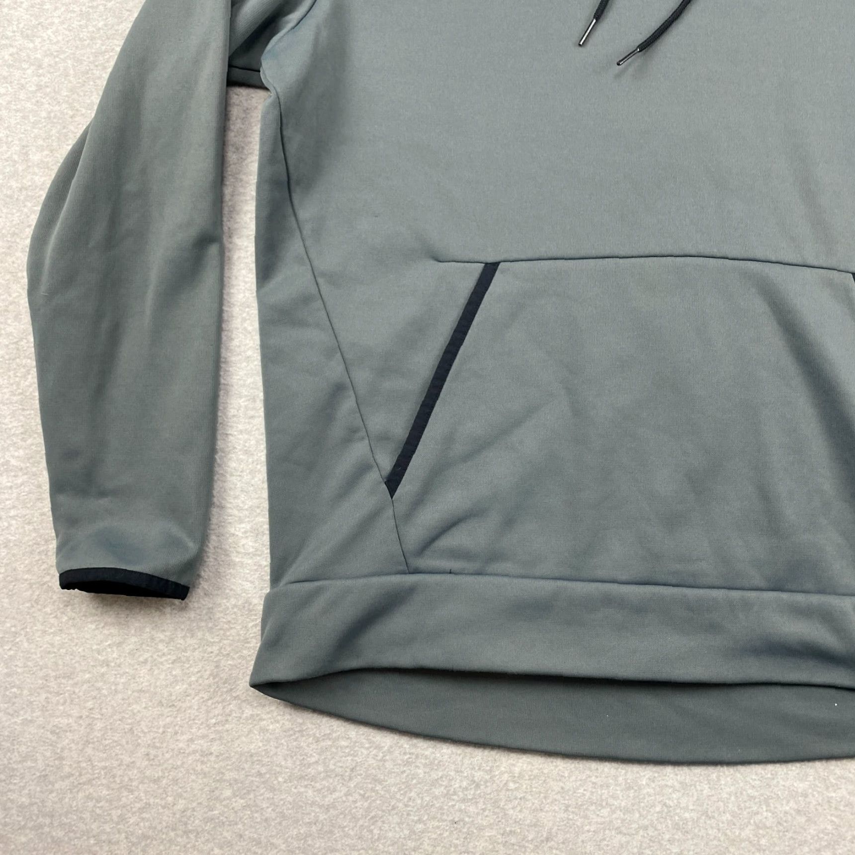 Under Armour Under Armour Hoodie Mens L Gray Pullover Fleece Lined Pockets Graphic Print Logo Relaxed Fit Casual Size US L / EU 52-54 / 3 - 3 Thumbnail