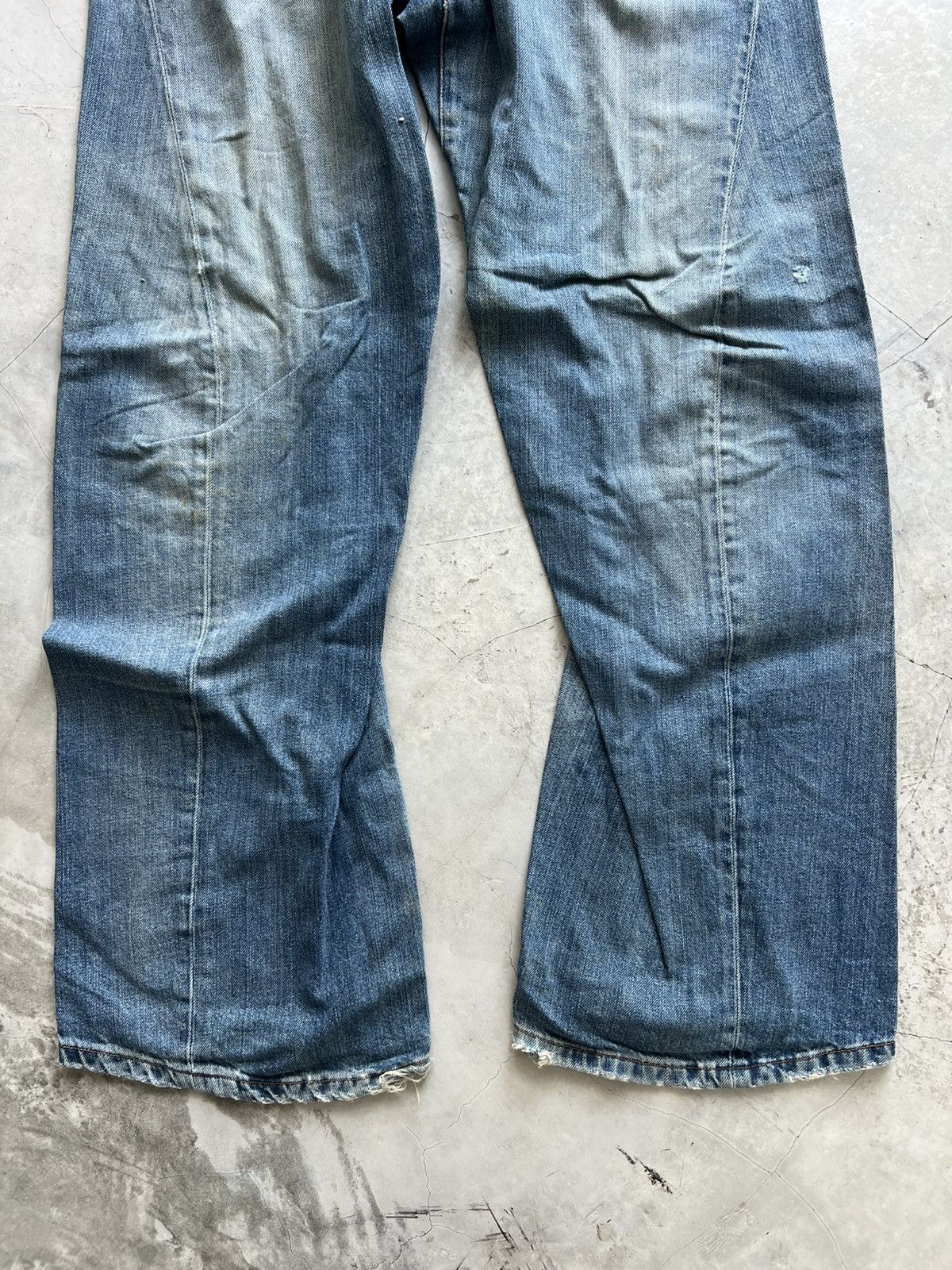 Levi's Levis Engineered Jeans Buckle Back Tag W31 Actual 32x32 Size US 31 - 4 Thumbnail
