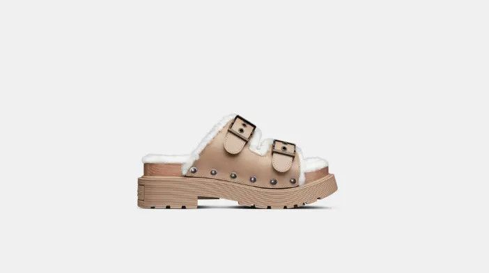 image of Dior O1Bcso1Str0524 Strap Sandals In Hazelnut, Women's (Size 6)