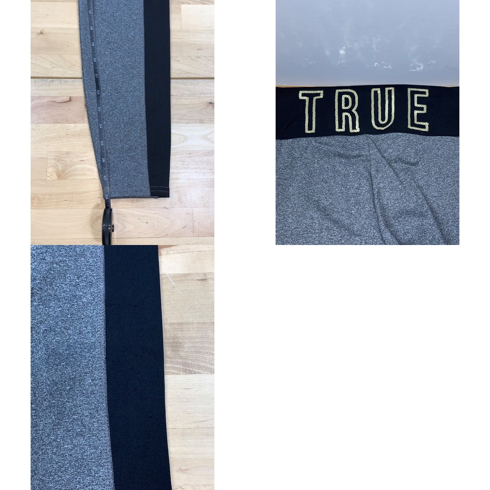 True Religion True Religion Leggings Womens XS Gray Casual Ankle Rise Mid 8.5-10.5 in - Solid Pattern Womens XS Gray Leggings Size 26" / US 2 / IT 38 - 8 Thumbnail