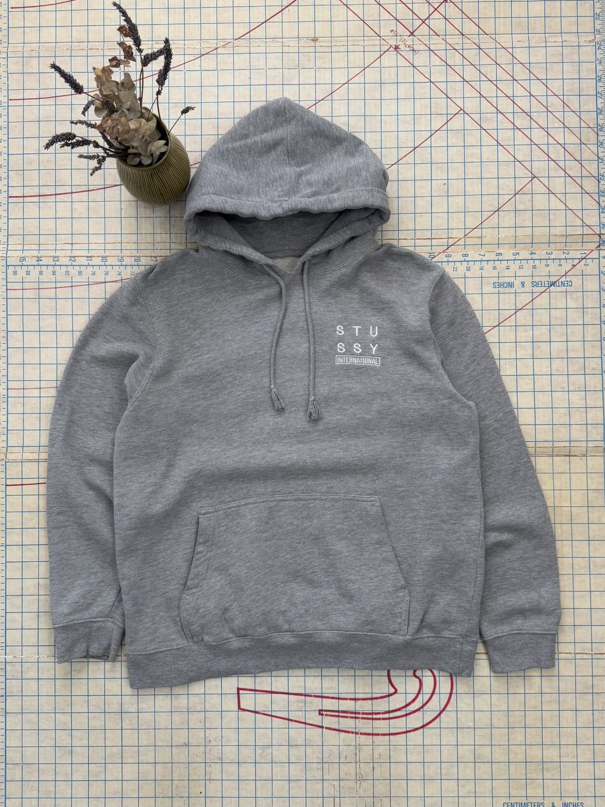 Stussy Stussy International Embroidered Spell Out Pull Over Hoodie Size US M / EU 48-50 / 2 - 5 Thumbnail