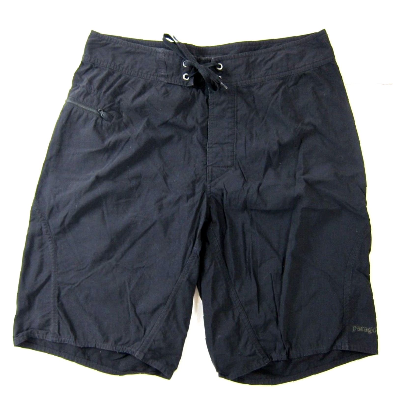 Patagonia VINTAGE Patagonia Board Shorts Men 31 100% Nylon Blue Beach Swim Surf 44" hip 10.5" inseam Size US 31 - 2 Thumbnail