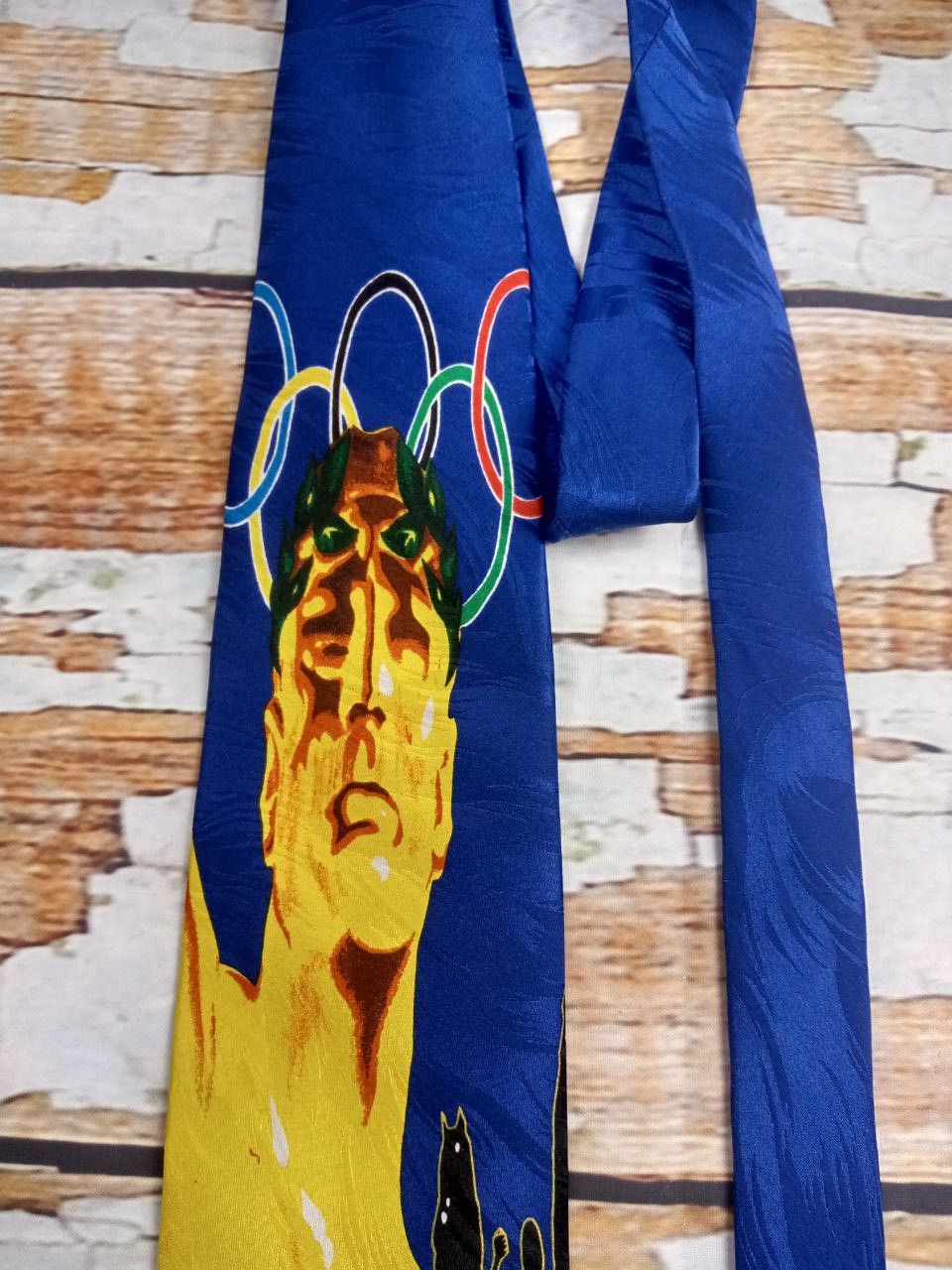 USA Olympics Vintage 1996 Olympic Games Collection Silk Tie Size ONE SIZE - 2 Thumbnail