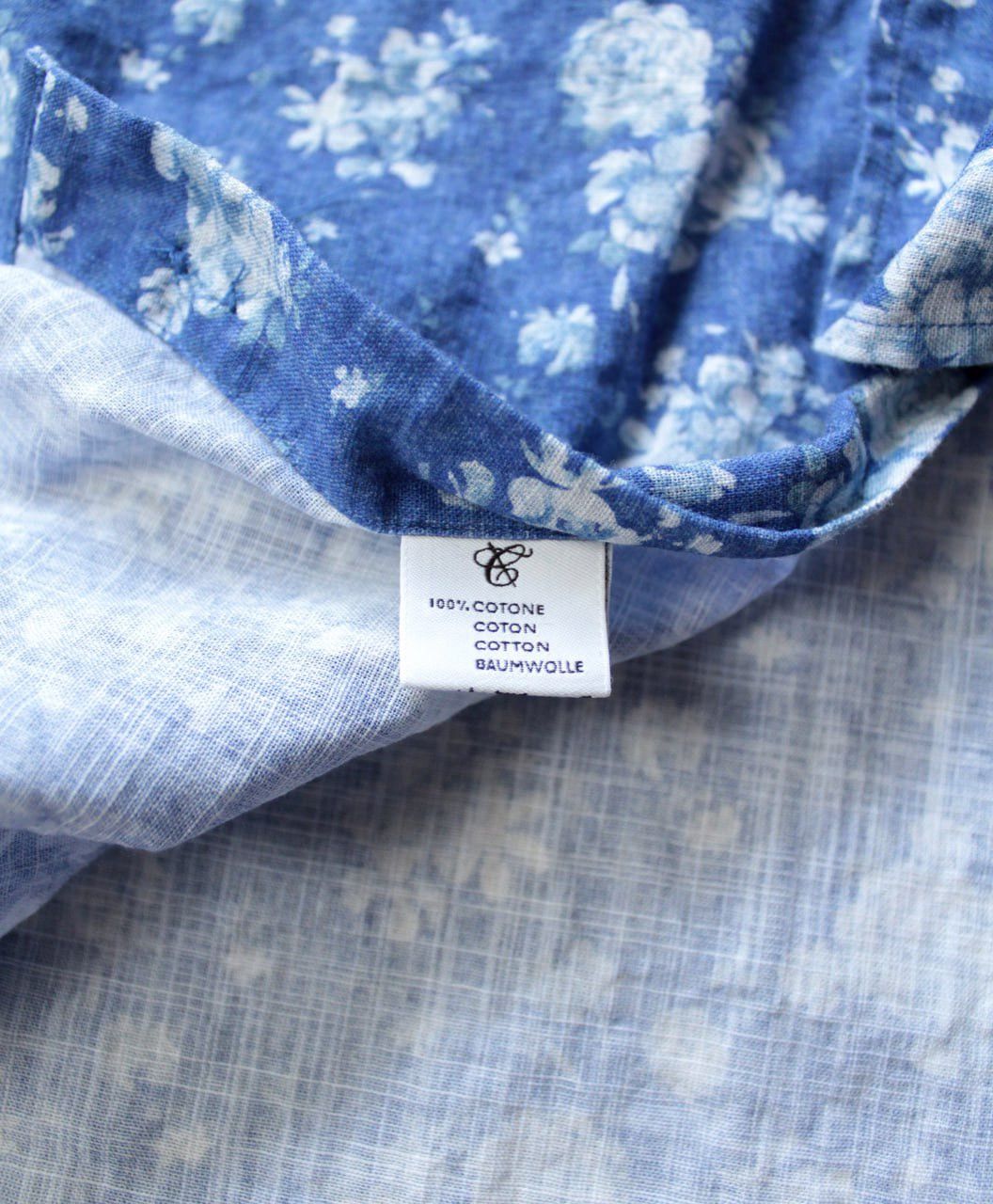 Canali 🔥 Canali Floral Button Up Long Sleeve Shirt Made in Italy Size US XL / EU 56 / 4 - 6 Thumbnail