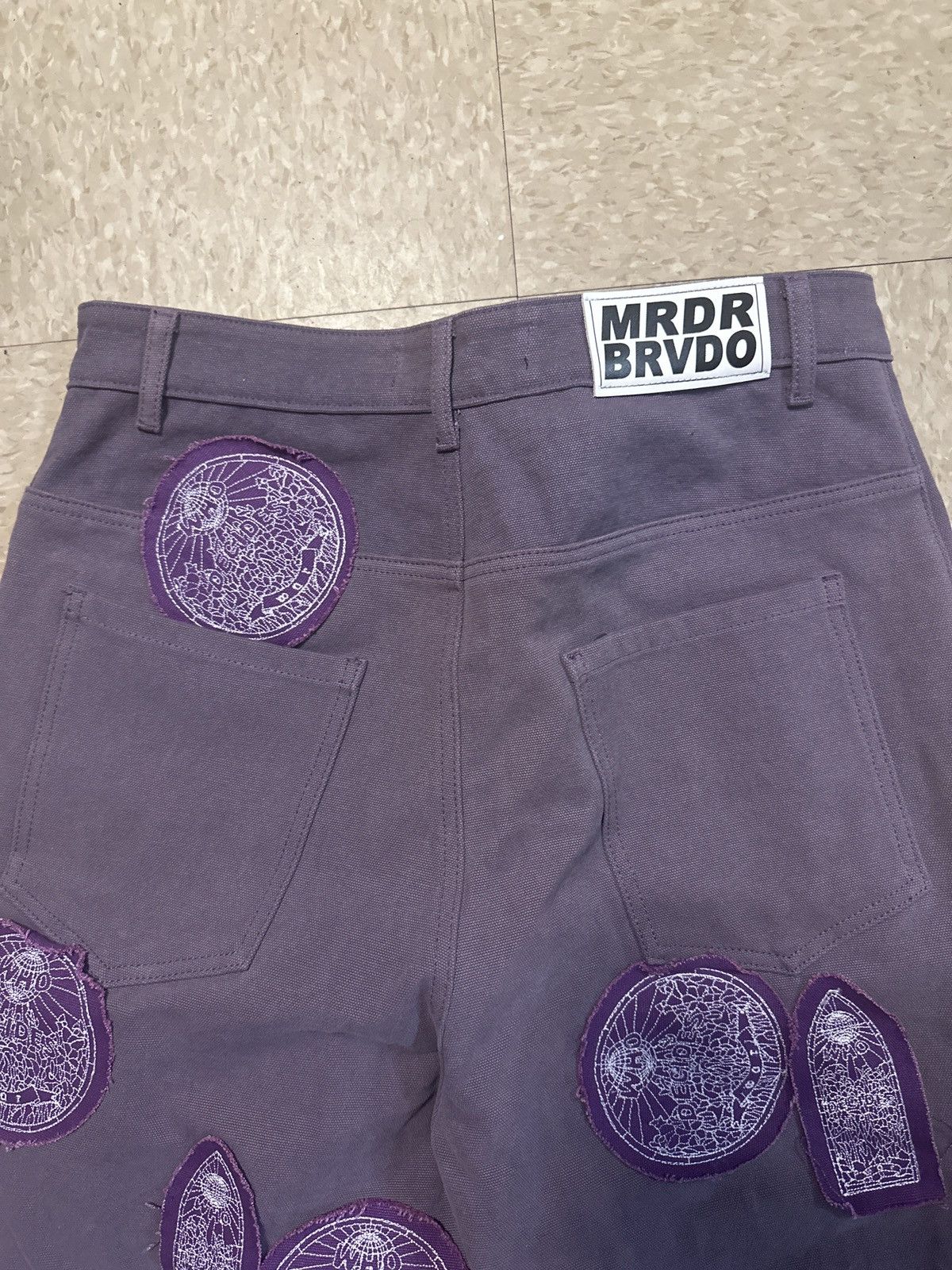 Who Decides War Purple who decides war baggy cargos Size US 34 / EU 50 - 3 Thumbnail