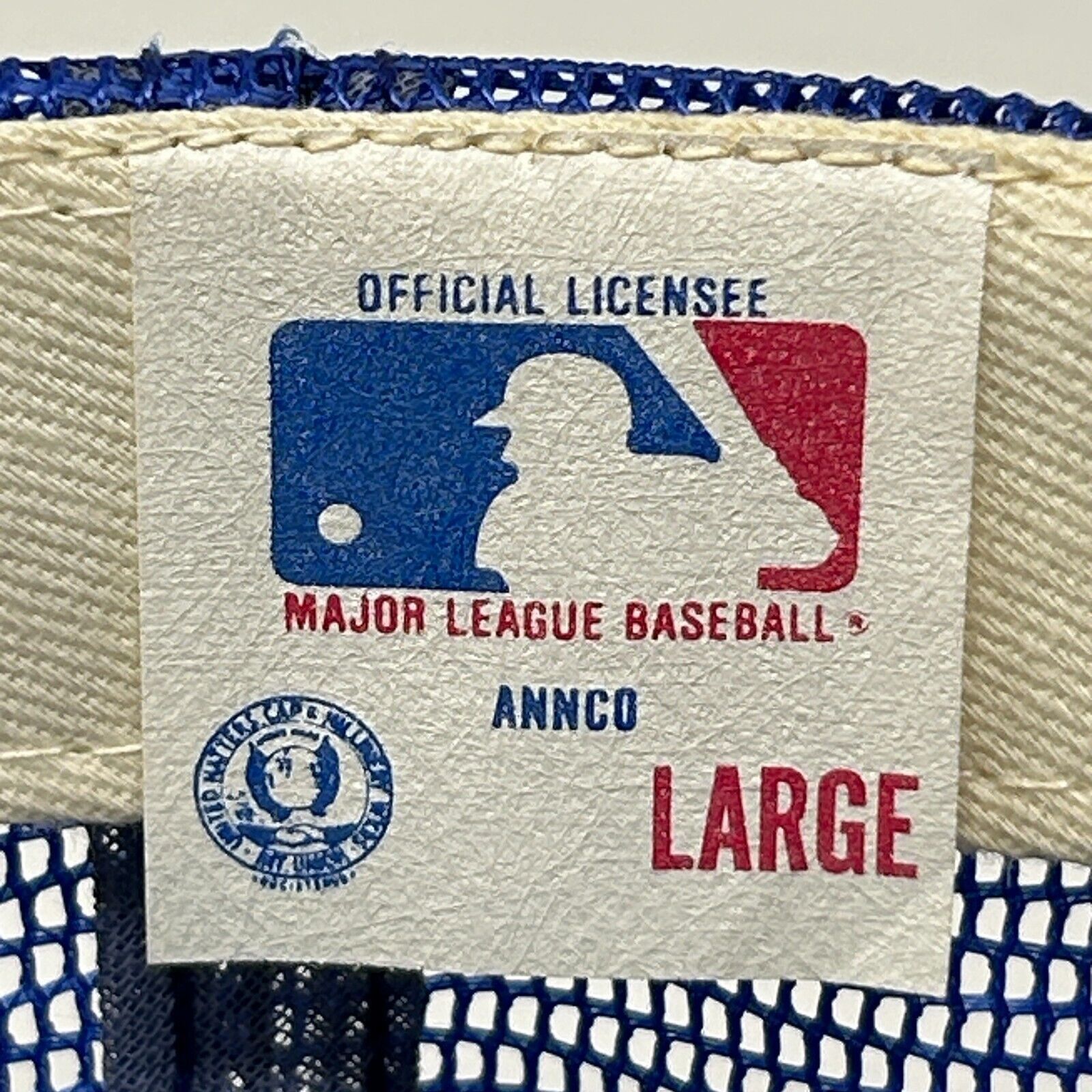 Vintage Vintage Los Angeles LA Dodgers Trucker Hat Baseball Cap Blue Size ONE SIZE - 11 Thumbnail