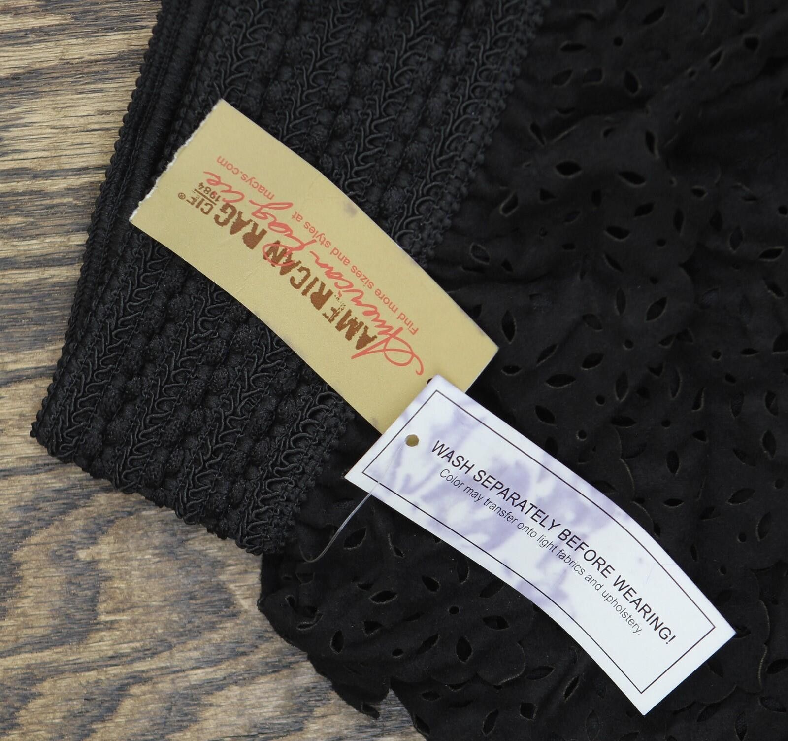 Other Nwt American Rag Cie Tiered Cropped Shorts Classic Black M Size 32" / US 10 / IT 46 - 5 Thumbnail