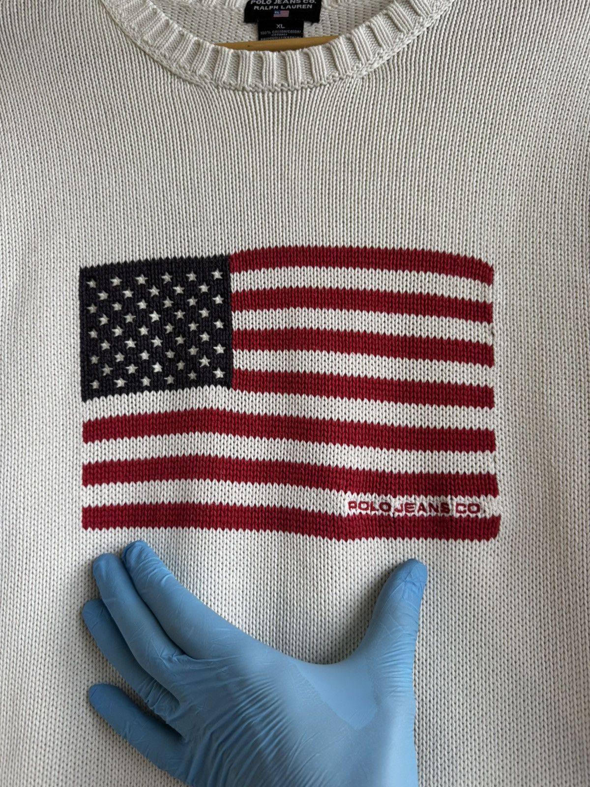 Polo Ralph Lauren 🇺🇸Polo Ralph Lauren American Flag sweater Size US XL / EU 56 / 4 - 5 Thumbnail