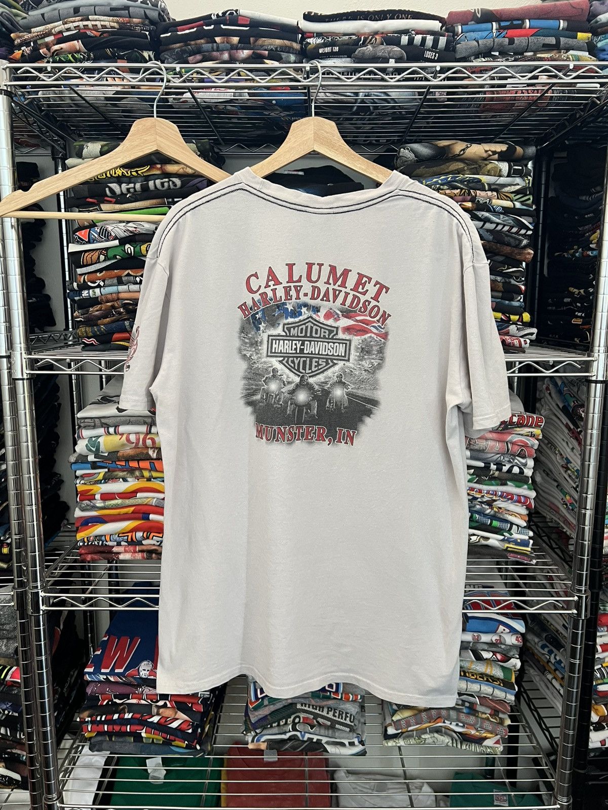 Harley Davidson H-D Tattoo Style Calumet Ed Hardy Tee Size US L / EU 52-54 / 3 - 2 Thumbnail