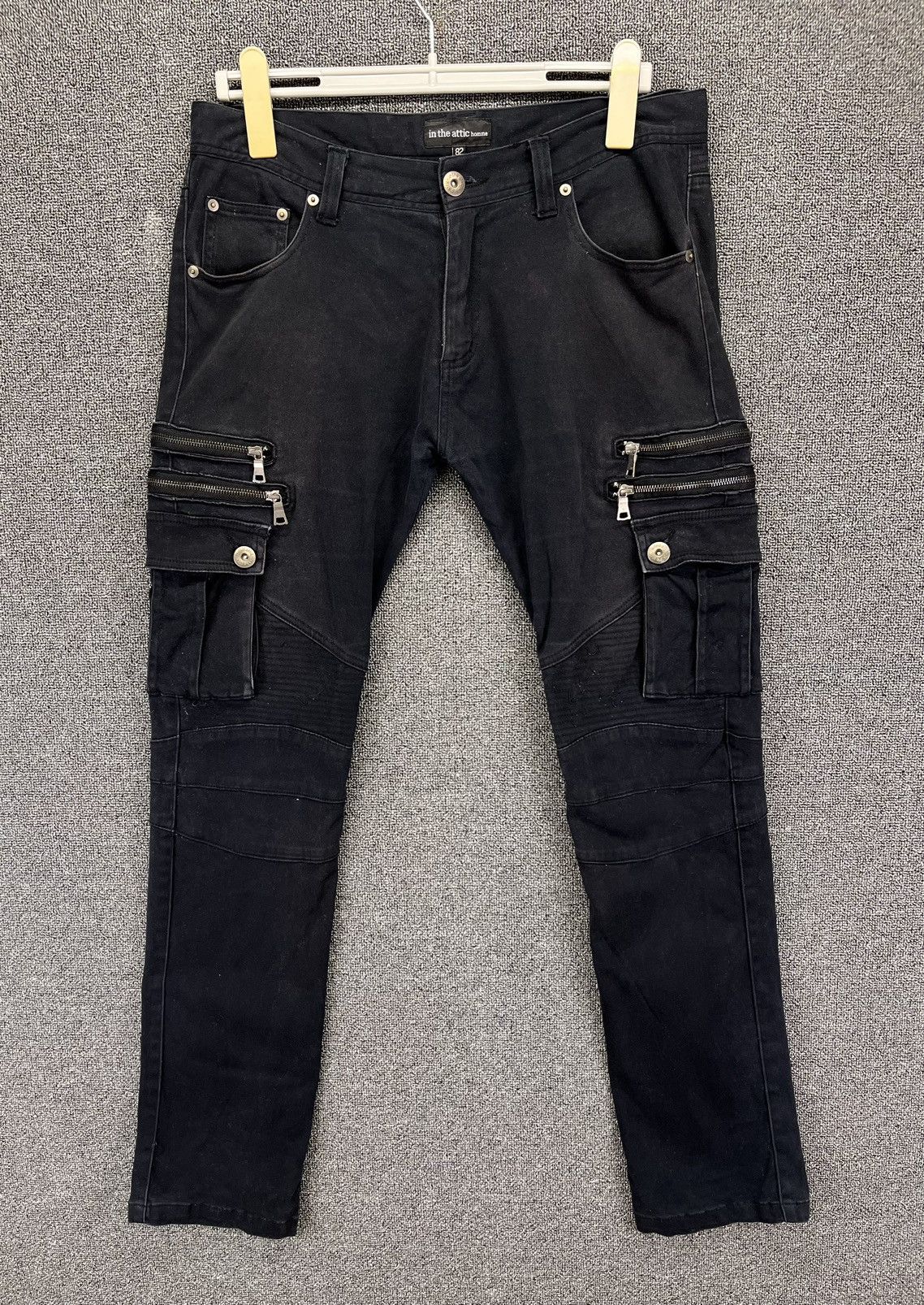 Japanese Brand Vintage In The Attic Punk Rare Bondage Cargo Pants Size US 34 / EU 50 - 1 Thumbnail