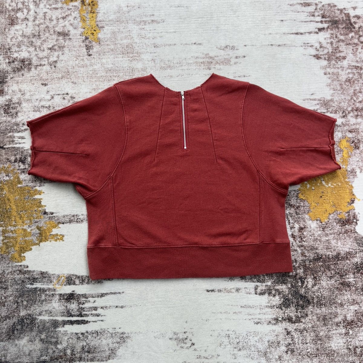 Japanese Brand STATTEN ISLAND UNIVERSITY VINTAGE CROPPED WITH ZIP BACK Size XS / US 0-2 / IT 36-38 - 8 Thumbnail