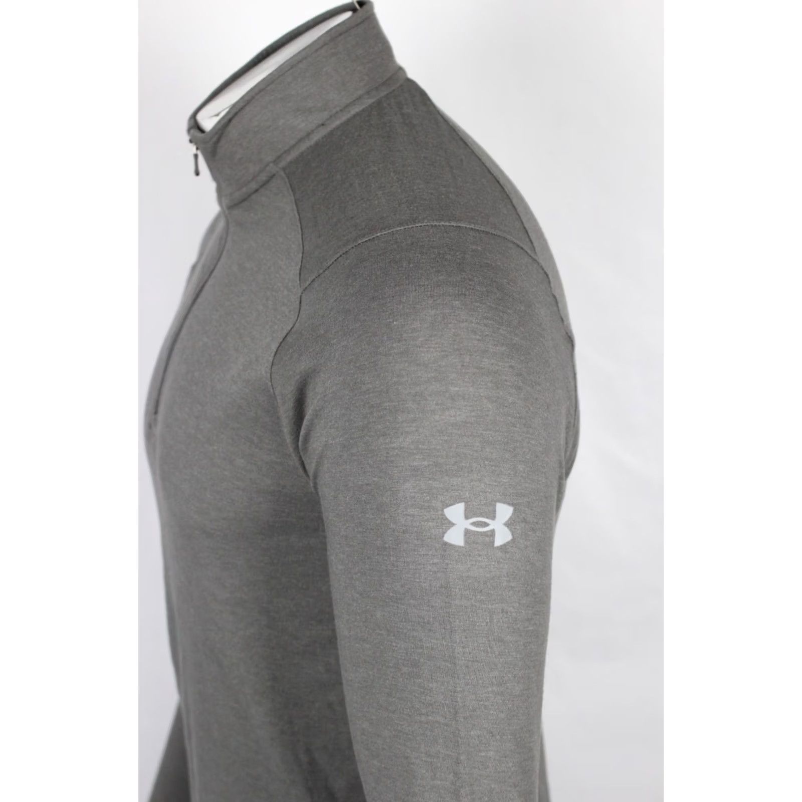 Under Armour Under Armour Men's Pullover All Day 1/4 Zip Lightweight S Small Gray UM8614 187H Size US S / EU 44-46 / 1 - 3 Thumbnail