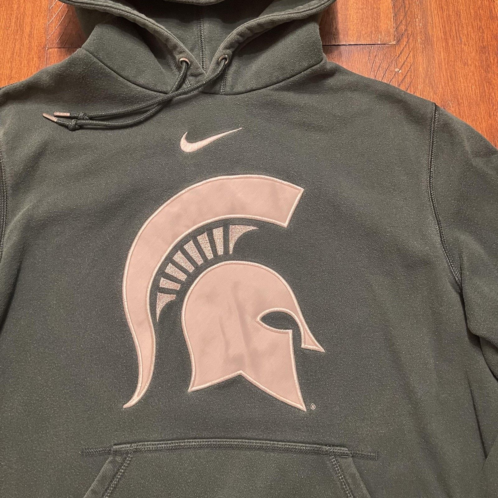 Nike Nike Center Swoosh Michigan State Spartans Hoodie Sweatshirt Size US M / EU 48-50 / 2 - 4 Thumbnail