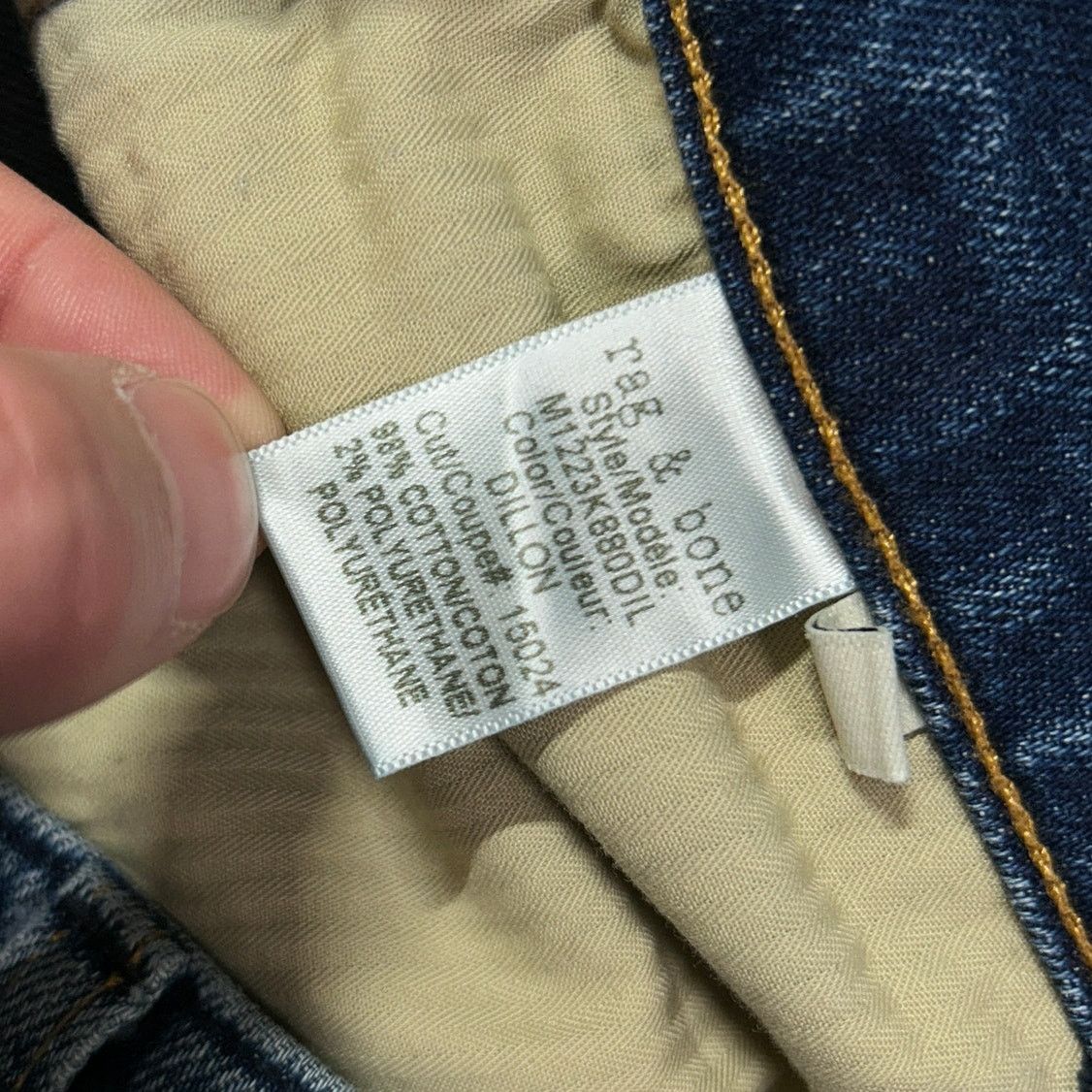 Rag & Bone Rag and Bone Fit 2 Slim dillon street jeans ankle mens 28x26 Size US 28 / EU 44 - 4 Thumbnail