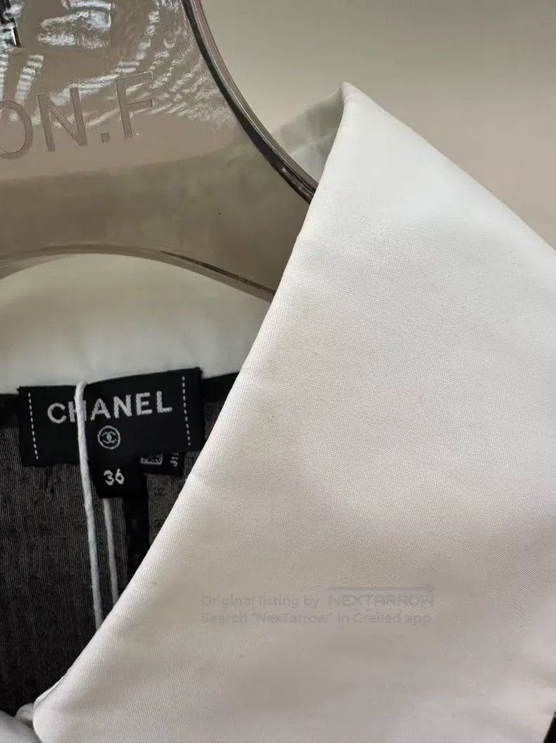 Chanel Chanel Logo shirt full of dots Size XS / US 0-2 / IT 36-38 - 7 Thumbnail