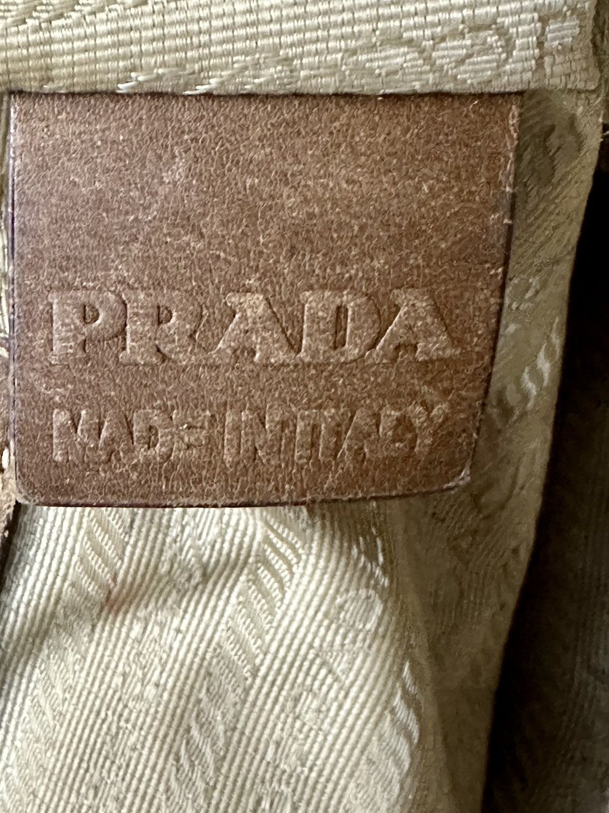 Prada Vintage Prada Canapa Jacquard Shoulder Bag Size ONE SIZE - 17 Thumbnail