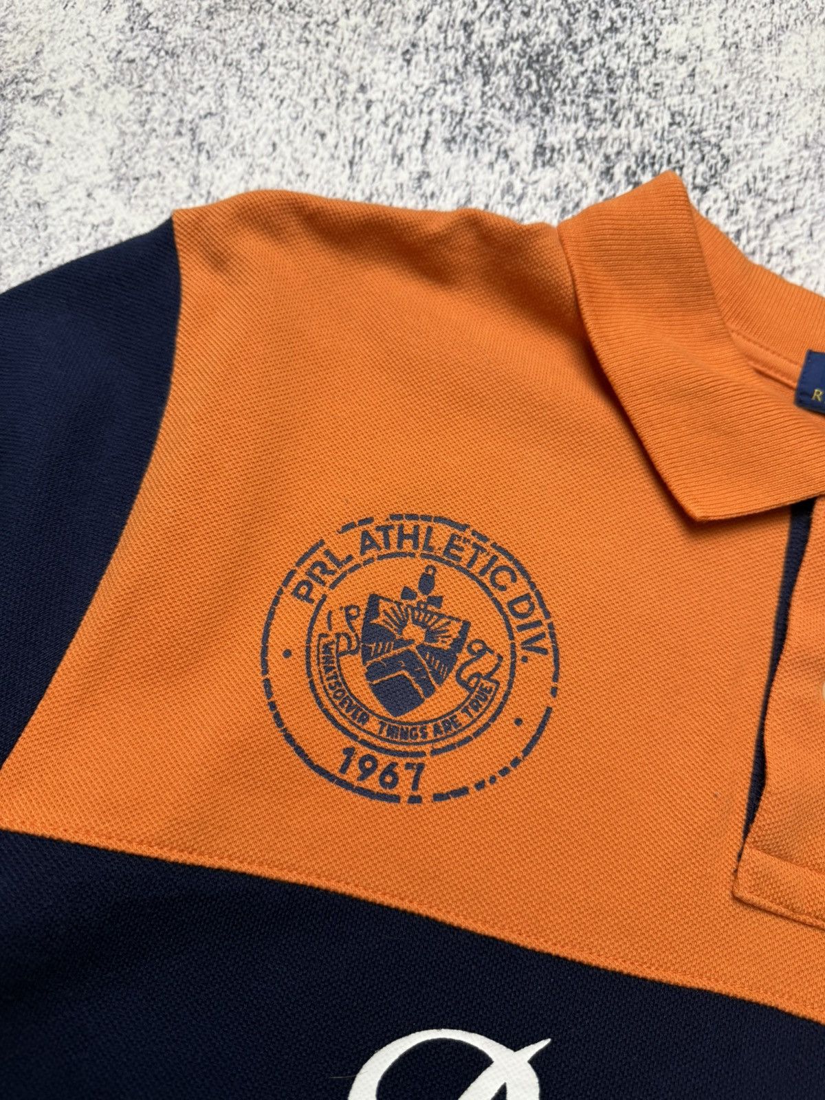 Polo Ralph Lauren Mens Vintage Polo Ralph Lauren Polos 67 Y2K Rugby T-shirt Size US M / EU 48-50 / 2 - 10 Thumbnail